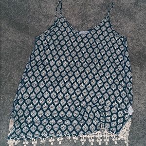 Boutique tank top. Very pretty